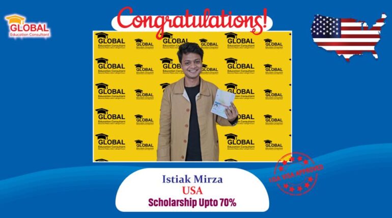 Istiak Mirza F1 Visa In USA