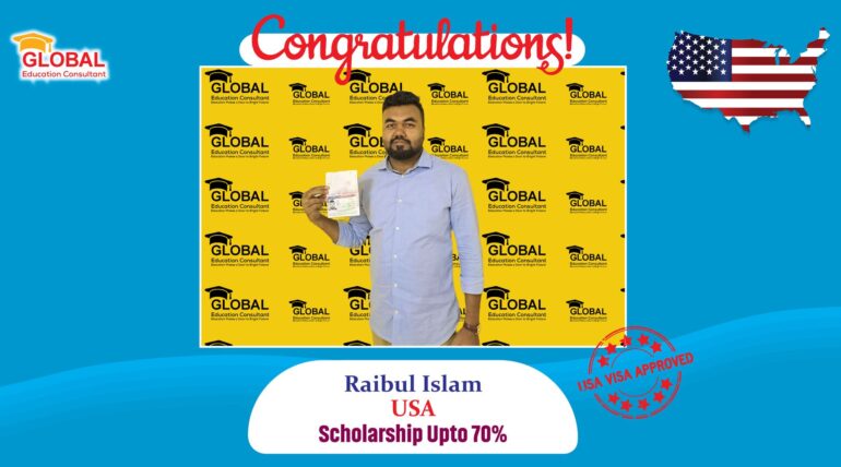 Rakibul Islam F1 Visa In USA