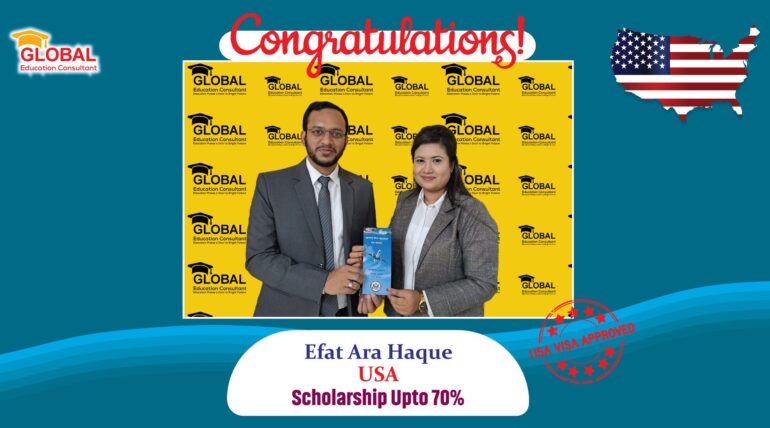 Efat Ara Haque F1 Visa In USA